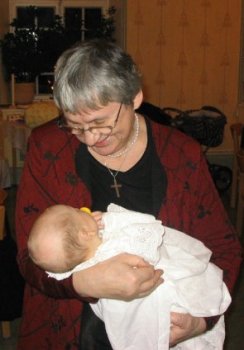 Granny Ingegerd with Alexander