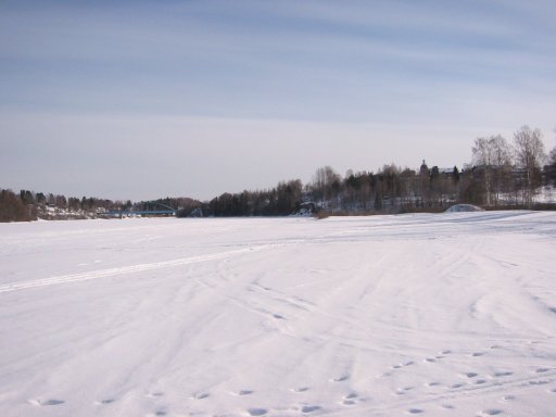 The River Ljusnan