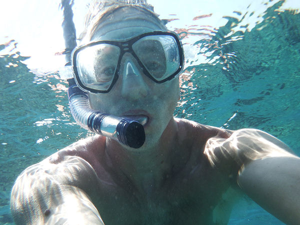 under water snorkel